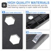DOITOOL Gas Tank Tray Movable Propane Cylinder Base Propane Tank