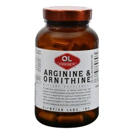 Olympian Labs L-arginina 500 Mg Y Ornitina 250 Mg Cápsulas