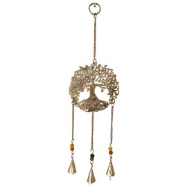 YEPSIO Tree of Life wind chimes Hanging decoration With Beads and Bells, Hanging decorate for Garden, Patio, porch or backyard WC 003
