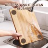 8 Pcs 1.57Inch Circular Cutting Board Feet Reusable Rubber Feets