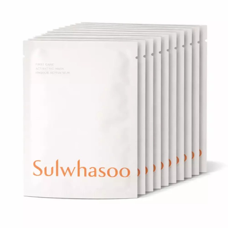 Sulwhasoo 설화수 윤조 마스크팩 10매 Sulwhasoo Concentrated Ginseng Mask Pack
