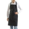 Wrinkle resistant men's apron, simple H-shaped neck hanging, simple for