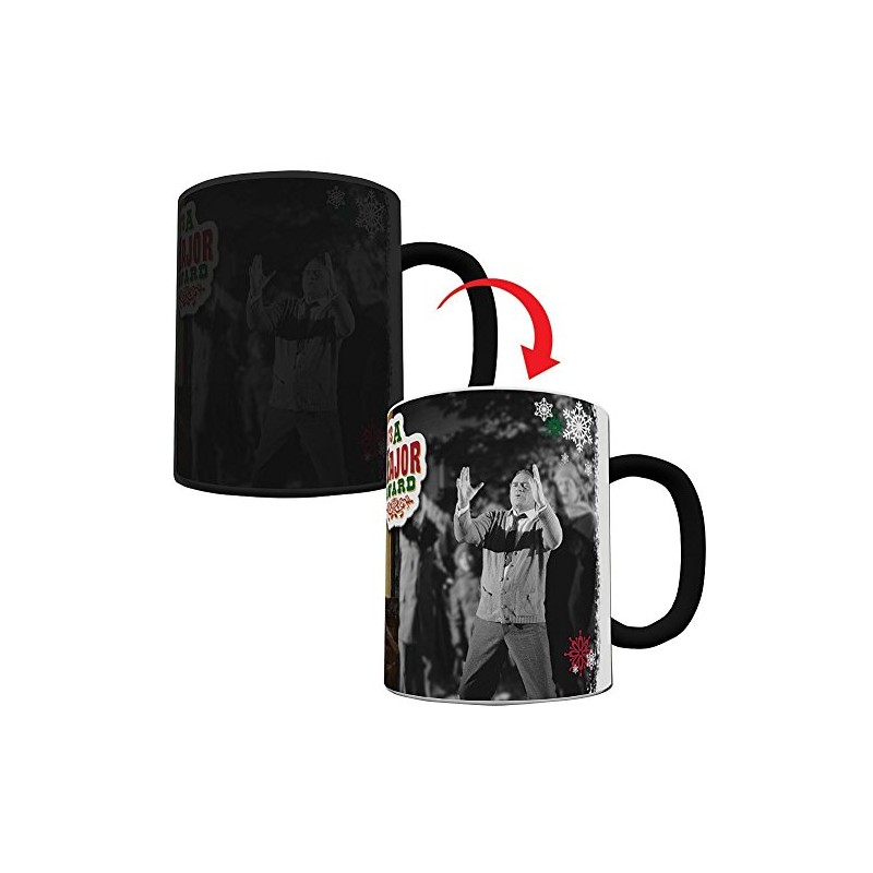 Morphing Mugs Christmas Story (Leg Lamp) Ceramic Mug, Black