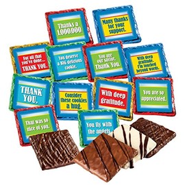 Thank You - Chocolate Covered Graham Crackers - 12 piece