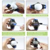 DvoFvint 360-Degree Golf Ball Marker，Golf Ball Alignment Marking Tool，Triple Line