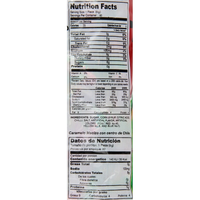 Beny Candy, Sandia, Locochas, 19-ounces (Pack of6)