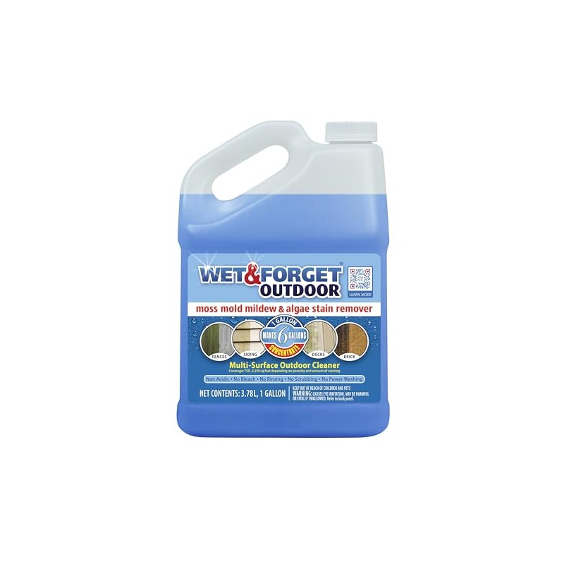 Wet & Forget Moss, Mold, Mildew, & Algae Stain Remover