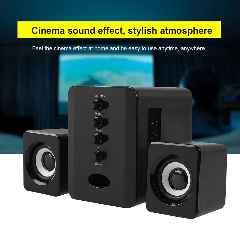 SADA D-226 Desktop Computer Bluetooth Speaker Column Laptop PC Computer