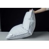 Eastwarmth Goose Down Feather Soft Pillows One Pillow 100% Cotton