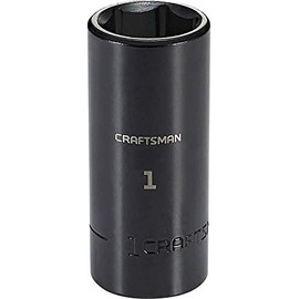 CRAFTSMAN Deep Impact Socket, SAE, 1/2-Inch Drive, 1-Inch (CMMT15984)