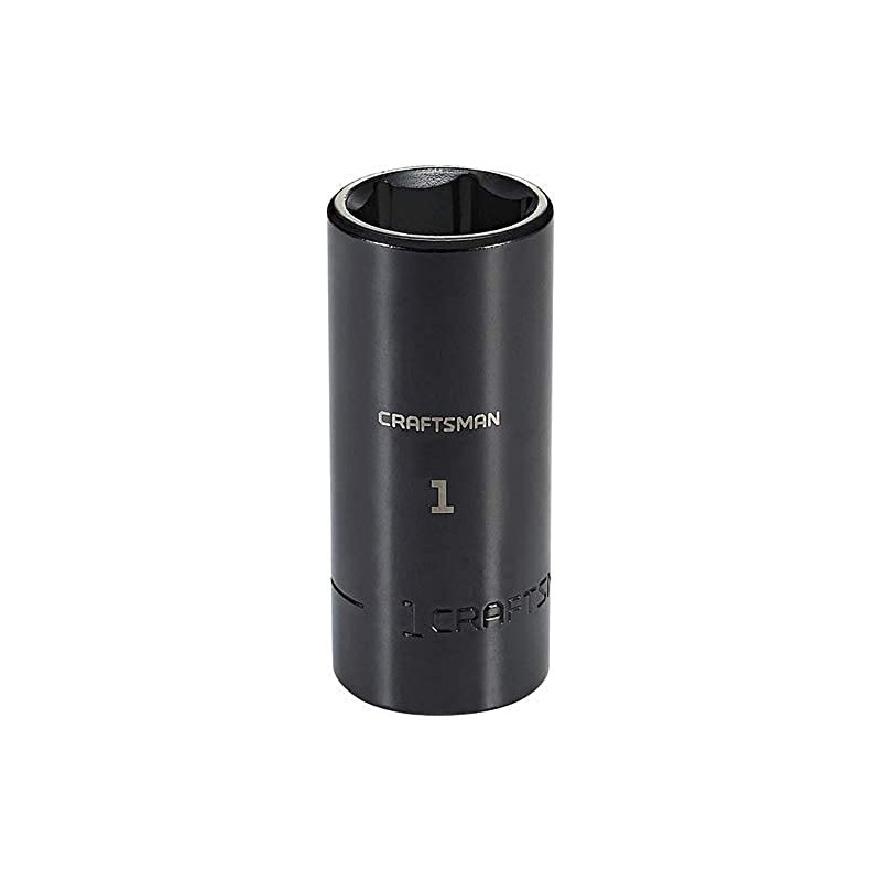 CRAFTSMAN Deep Impact Socket, SAE, 1/2-Inch Drive, 1-Inch (CMMT15984)