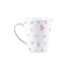 Blue & Pink Hearts Mugs Set - Love Themed Gifts