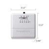 Honeywell Home CT30A1005 Standard Manual Economy Thermostat, Almond, 0.6