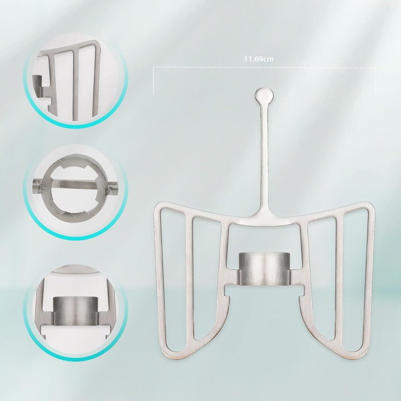 Edelstahl Schmetterlings Mischaufsatz für Thermomix TM21