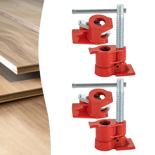 Unbranded ( 2 Pack ) 1/2" Wood Gluing Pipe Clamp
