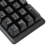 Wireless Number Pad Black 19 U Shaped Keys BT4.0 Battery