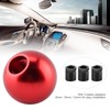 FTVOGUE Universal Manual Gear Shift Knob with 3 Adapters Car
