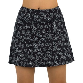 Women Workout Skirts Sports Skirts,Athlectic Skorts with Pockets,High Waisted Golf Skirt, Running Skorts(M Black)