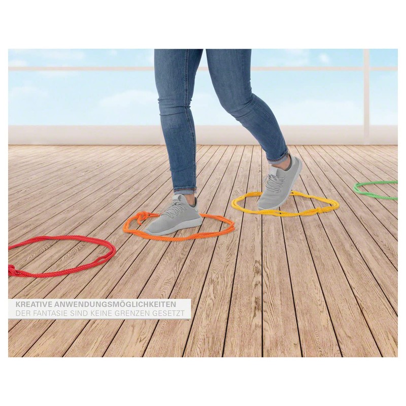 Gymnastics Skipping Rope 300 cm, red