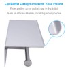 Double Toilet Paper Holder with Shelf Polished Chrome, APLusee SUS304