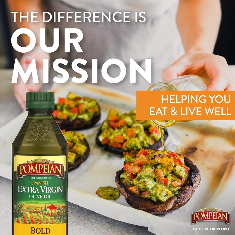 Pompeian Bold Spanish Extra Virgin Olive Oil - 16 fl
