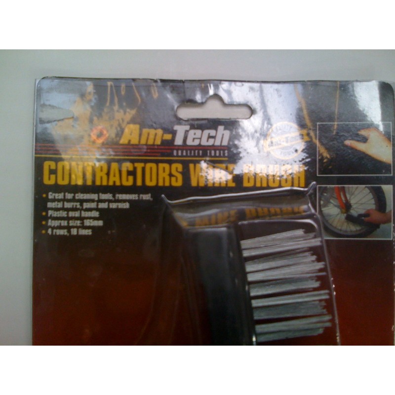 Amtech Contractor Wire Brush