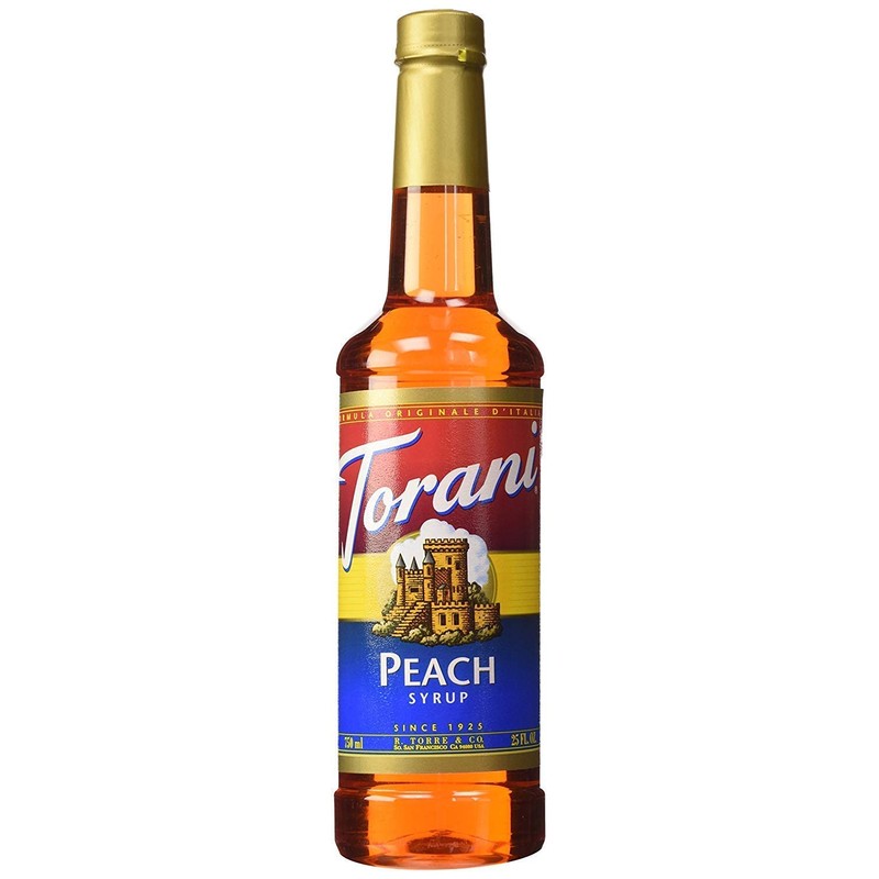 Torani Peach Syrup, 25.35 oz