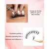 MERETON Spire Lashes Premade Pyramid Spike Lash Fans - D