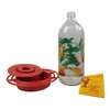 Original Best-1 Flowers Hummingbird Feeder 32 Ounce Glass Bottle, Plastic