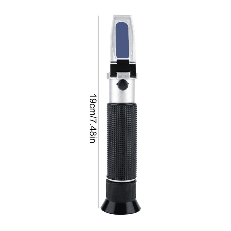 Handheld 0-100% Salinity Refractometer Salinometer Sea Water Salt Concentration Tester
