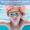Freela Kids Swim Goggles, Swim Goggles for Kids Toddler 3-6,
