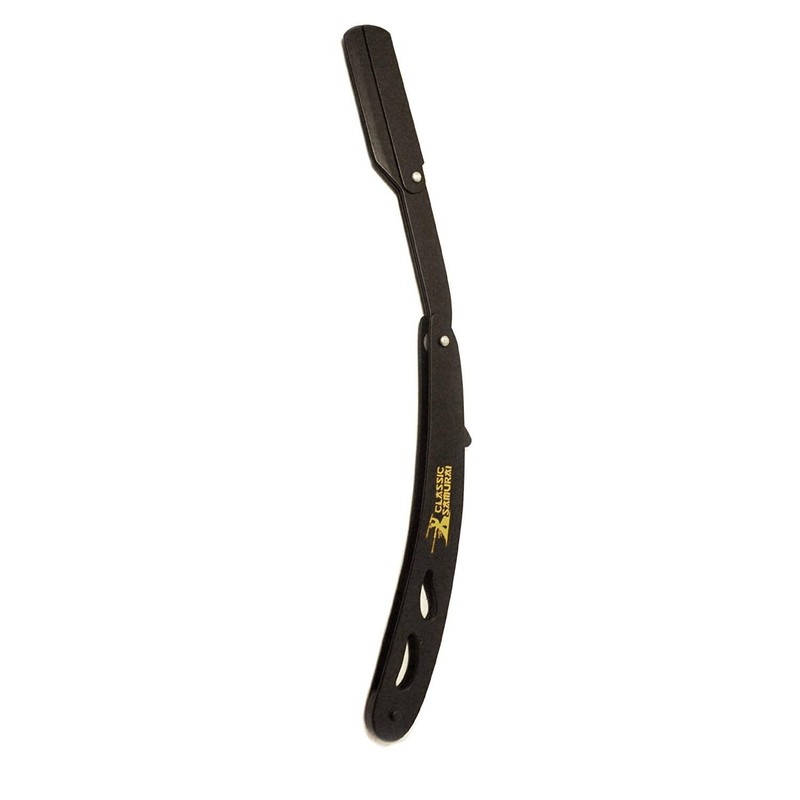Classic Samurai CS-102 Stainless Steel Professional Barber Straight Edge Shavette