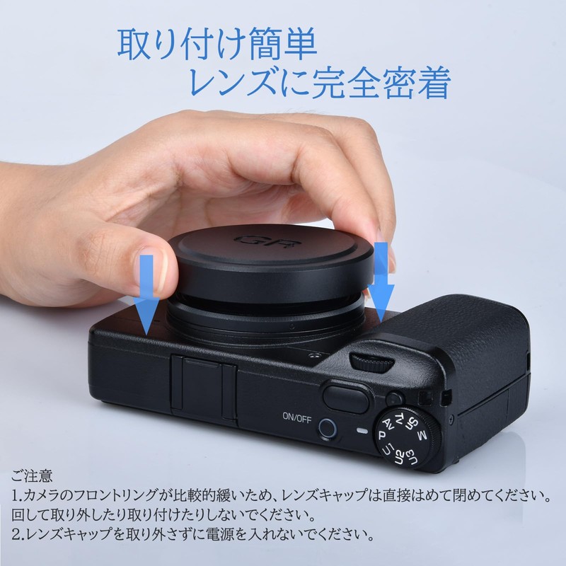 Yullmu Gr4 Lens Cap, Gr4 Lens Protection, gr iv Aluminum