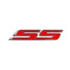 Aimoll 1x SS Emblems ABS Sticker 3D Logo Replacement for