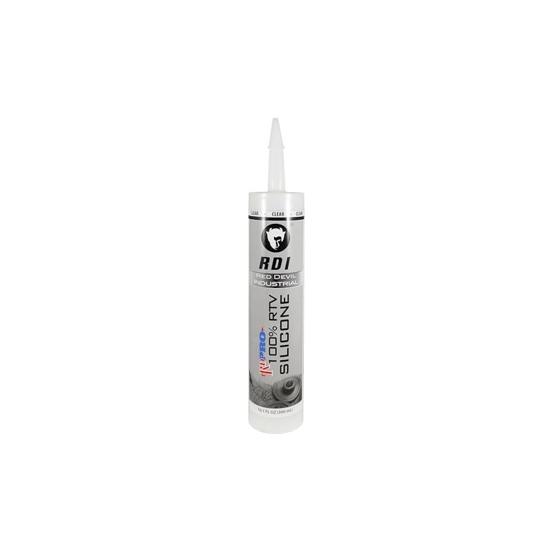 Red Devil 08260I RD PRO Industrial Grade RTV 100% Silicone