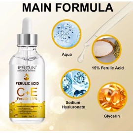 Serum Facial Hidratante Antioxidante 30+ Vitamina E Y C 30ml