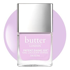 Patent Shine 10X Nail Lacquer - English Lavender by Butter London for Women - 0.2 oz Nail Polish