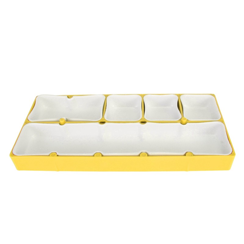 Watch Parts Storage Box Stackable 5 Compartments Acrylic Rubber Watch
