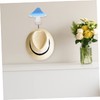 STOBAZA 4pcs Mushroom Decorative Wall Hook Key Hanging Hook Wall