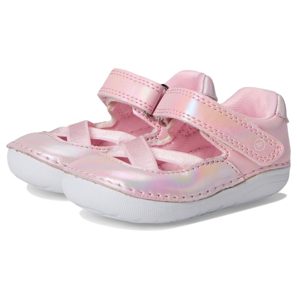 Stride Rite Baby SM Theresa Sandal, Pink Shimmer, 4.5 US