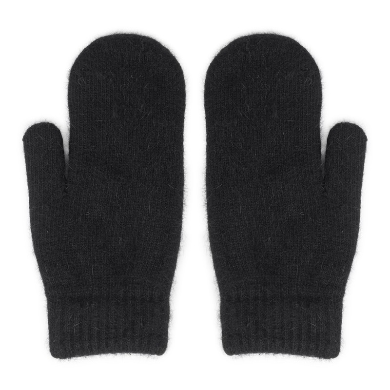 OVOY Winter Knitted Mittens Soft Warm Elastic Cold-Weather Thick Lining