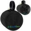 Black Waterproof 600D Marine Wake Tower Speaker Covers – Large