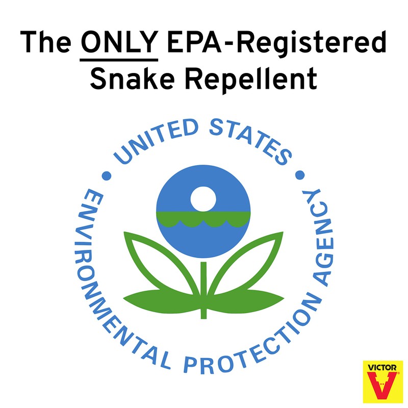 Victor VP364B Snake-A-Way Outdoor Snake Repelling Granules 4lbs, Snake Repellent