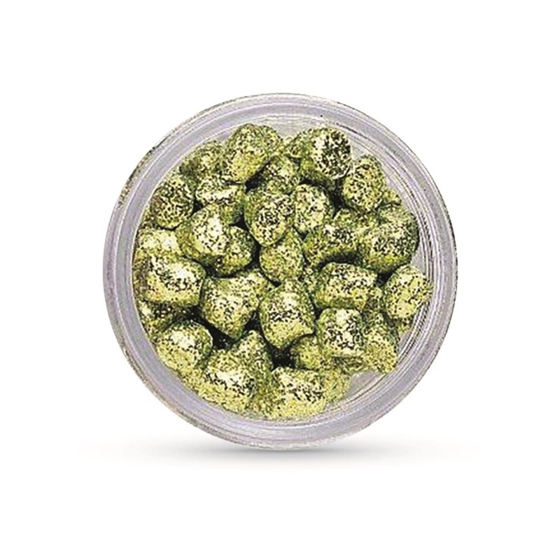 Berkley PowerBait Sparkle Crappie Nibbles , Wildfire, 1.2oz Jar, Wildfire