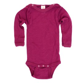 Engel Baby/Children Romper, Long Sleeve Body, Organic Wool/Silk - 110/116