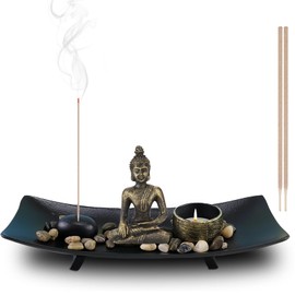 Zen Garden Incense Stick Holder, Miniature Zen Garden Incense Stick Holder