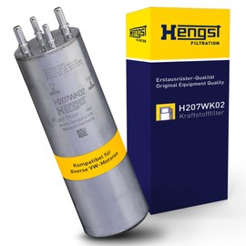 HENGST Fuel Filter Type H207WK02 - Fuel Line Filter for Cars - Filter for Fuel, Filter for Cars