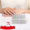 Christmas Nail Polish Strips, DANNEASY 5 Sheets Nail Stickers Full