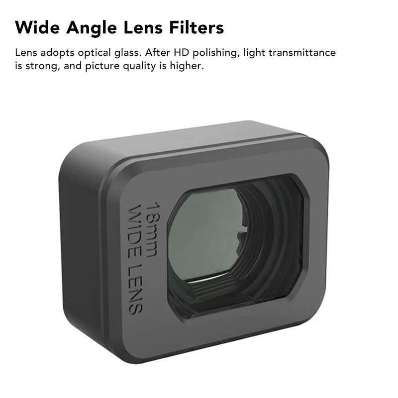 External Wide Angle Lens Filter Cinema Scope Shooting Wide Screen