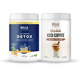 Bella All Natural Horchata Iced Coffee and Pineapple Colon Cleanse